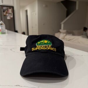 Seattle Supersonics Black Cap